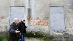 Un barrio con historia. Imagen de una edificio de Luis Seoane tapiado. A Milagrosa es una de las esencias fundamentales de la ciudad
