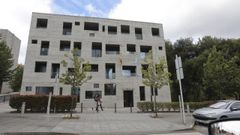 El edificio que alberga a los juzgados de lo social de Santiago, en una imagen de archivo