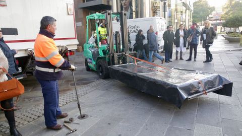 Traslado del Mural de Lugr�s