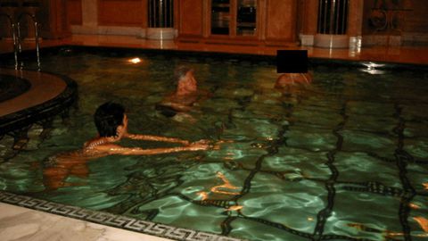 Bill Clinton, en una imagen difundida por el Departamento de Justicia de EE.UU.