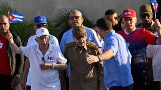 Ra�l Castro reapareci� en los actos del 1 de Mayo centrado en reivindicar la defensa nacional frente a EE.UU.