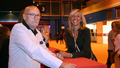 En el 2005 con Marta Robles