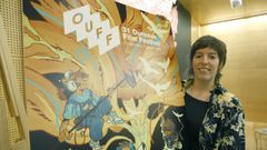 Xulia Vicente es la autora del cartel oficial de la 31 edici�n del Festival de Cine de Ourense (OUFF)