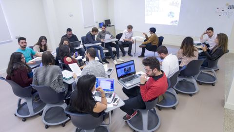 Alumnos del Mster en Produccin Xornalsitica e Audiovisual (MPXA)