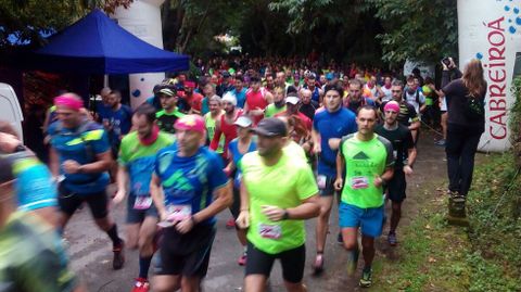 El Trail Montefaro reuni� a m�s de 320 participantes