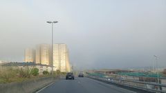 Niebla en A Coruña