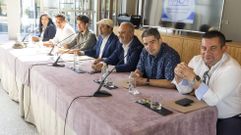 Directiva de APTCM, encabezada por Pepe Formoso