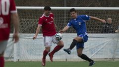 Imagen del derbi de Preferente entre el Sofn y el Laracha la temporada pasada