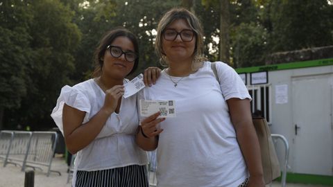 Nicole y Venus durmieron en Castrelos