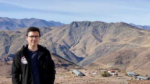 El Cerro Tololo est en la regin de Coquimbo, cerca de La Serena, a 2.200 metros de altitud.