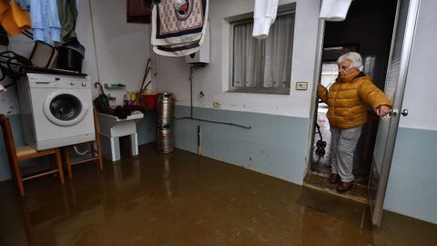 Desperfectos por las inundaciones en Sada