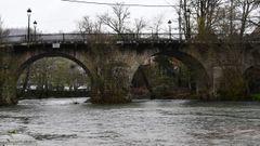 Imagen de archivo del ri� Verdugo a su paso por Ponte Caldelas