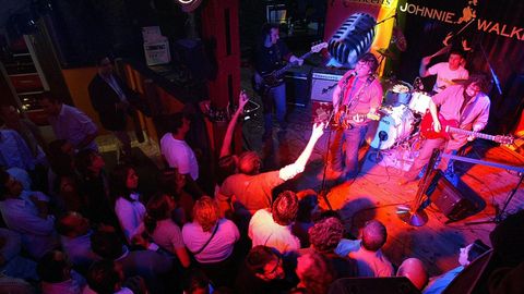 Imagen de archivo de un concierto de Los Limones en un pub de Vigo en el 2004