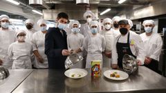 Una actividad del pasado curso en el CIFP Carlos Oroza de Pontevedra