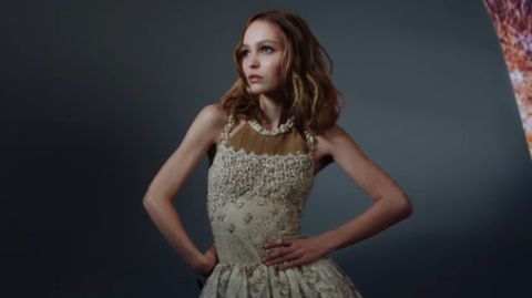 Lily-Rose, la hija de Johnny Depp y Vanessa Paradis, es imagen de Chanel