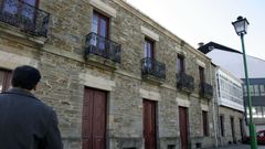 A casa natal do escritor Eduardo Moreiras, na praza de San Marti�o, � un dos lugares que ser�n inclu�dos na ruta
