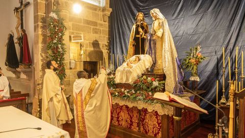 El nuevo conjunto escult�rico del santuario de Cee