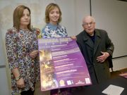 Cores, Garc�a y Canabal, en la presentaci�n del programa