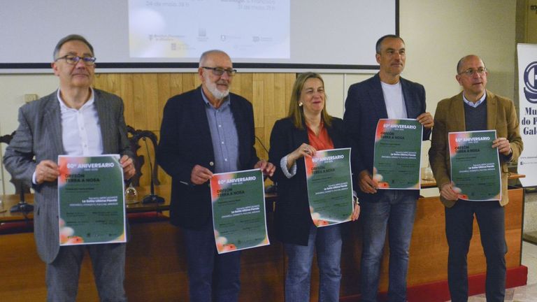 La programaci&oacute;n del orfe&oacute;n Terra a Nosa se preent&oacute; en el auditorio del Museo do Pobo de Galicia