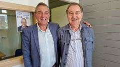 Vicente Solarat y David Corzo, en una foto en la sede del RUA el pasado jueves.