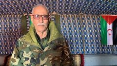 El l�der del Frente Polisario, Brahim Gali.