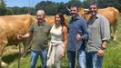 Eva Longoria durante su visita a Lugo