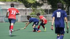 Parte de la fase de ascenso se disput en el campo de hockey de Mariamansa