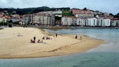 Vista general de Baiona en una de las zonas de alquileres.