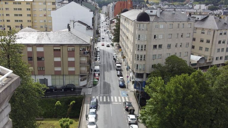 Herida una mujer tras ser atropellada en un paso de peatones en Sarria
