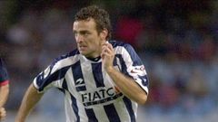De Pedro en el 2003, cuando jugaba en la Real Sociedad