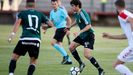 Fabbrini Real Oviedo Cultural.Fabbrini, en pretemporada frente a la Cultural