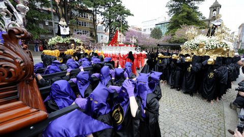Procesin del Santo Encuentro en Ferrol