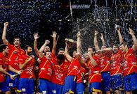 La selecci�n espa�ola de balonmano se proclam� hace un a�o campeona del mundo por segunda vez en su historia.