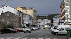 En imagen de archivo, vista del casco urbano de Xove