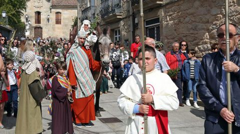 SEMANA SANTA EN BARBANZA, PROCESIN DE LA BORRIQUITA Y BENDICIN DEL DOMINGO DE RAMOS