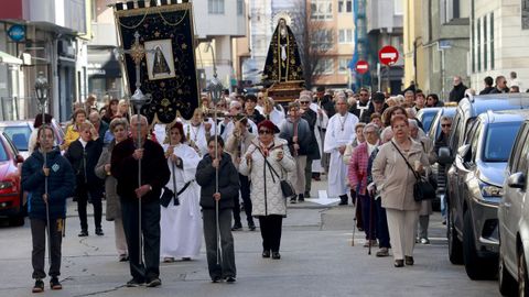 Viacrucis procesional de la parroquia de San Francisco Javier de A Coru�a