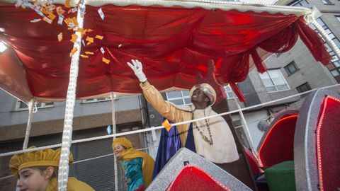 Desfile en Carballo