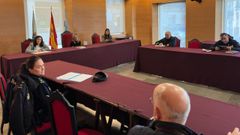 La subdelegada del Gobierno en Lugo, la alcaldesa y la teniente de alcaldesa de Viveiro participaron en una reunin con representantes de Polica Nacional, Polica Autonmica, Guardia Civil, Proteccin Civil y Bomberos