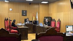 El acusado compareci� a la vista en Ourense por videoconferencia