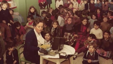 Mucha del Río, la fundadora del San Rosendo, en una foto de finales de los años 70