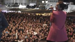 Concierto de Chenoa en la plaza de la Compa��a de Monforte durante las patronales del 2019