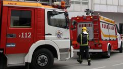 Imagen de archivo de los bomberos de Betanzos