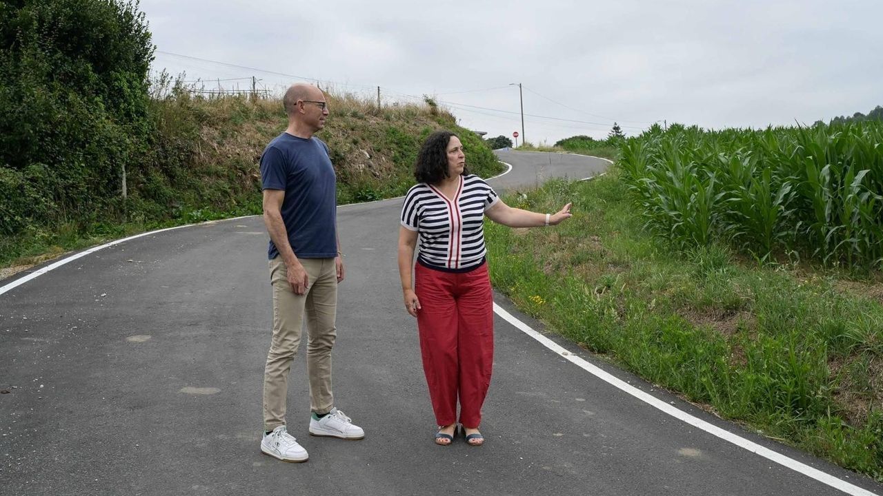 La Xunta apoyó con 85.000 euros la mejora de caminos en cinco parroquias de Cabana