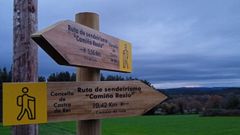 En el tramo de la V�a Rexia do Norte que pasa por Castro de Rei se han colocado 130 se�ales