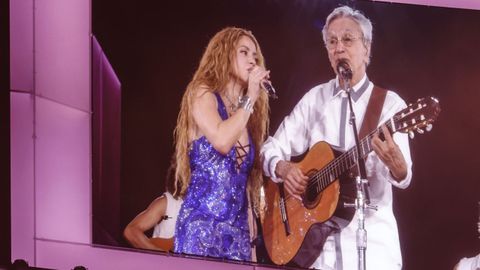 Shakira y Caetano Veloso