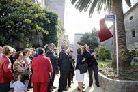 Inauguraci�n ayer de la calle de S�nchez Vaamonde.
