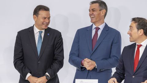 Un momento de la cumbre hispano-lusa