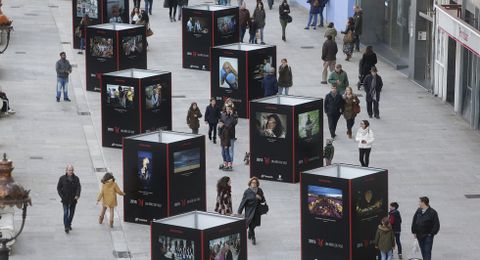 La muestra �Un a�o de Voz� est� instalada en el Cant�n Grande