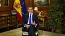 Felipe VI pronuncia su tradicional discurso de Nochebuena