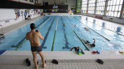 Instalaciones actuales de la piscina de A Malata